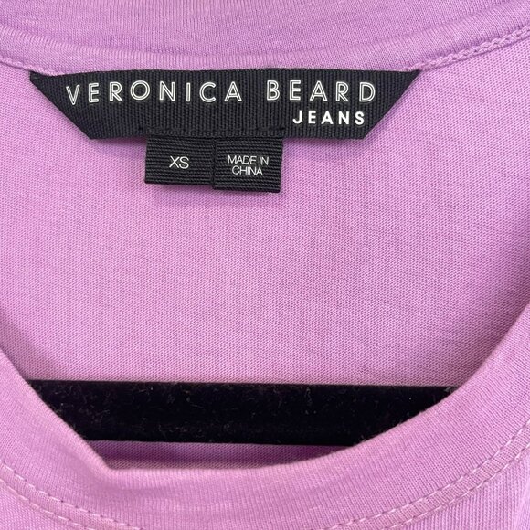 Veronica Beard Smocked Purple Tomlin Mini Dress NEW Size XS - Picture 4 of 6